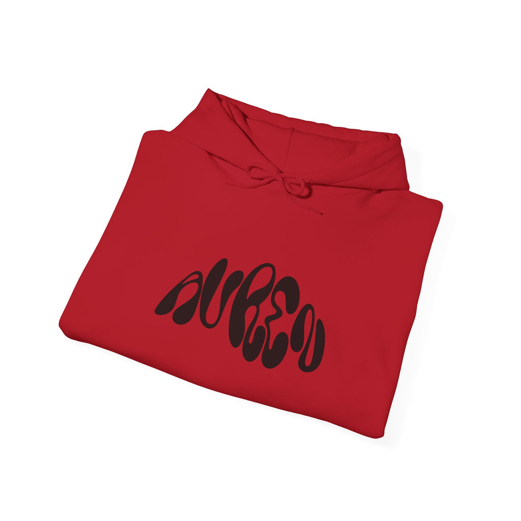 AUREN Red Cotton Hoodie