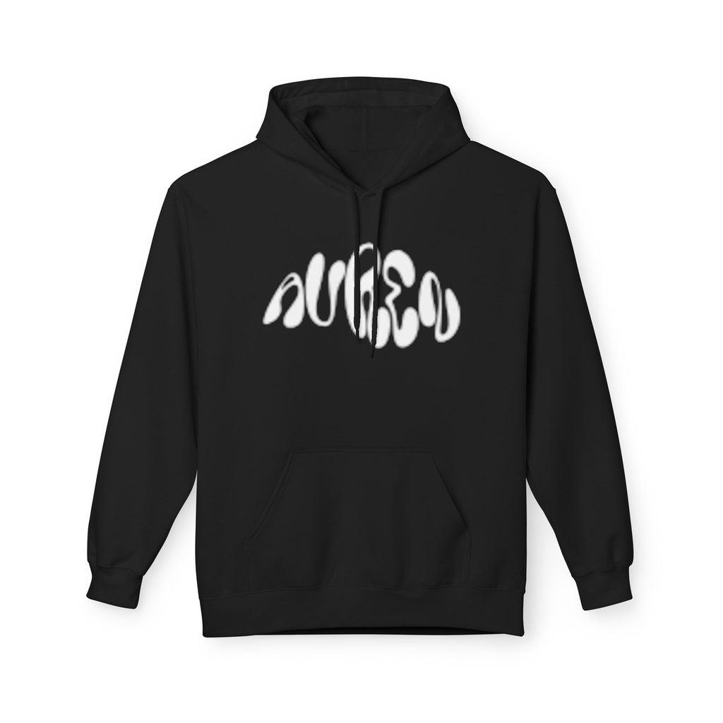 AUREN Black Cotton Hoodie