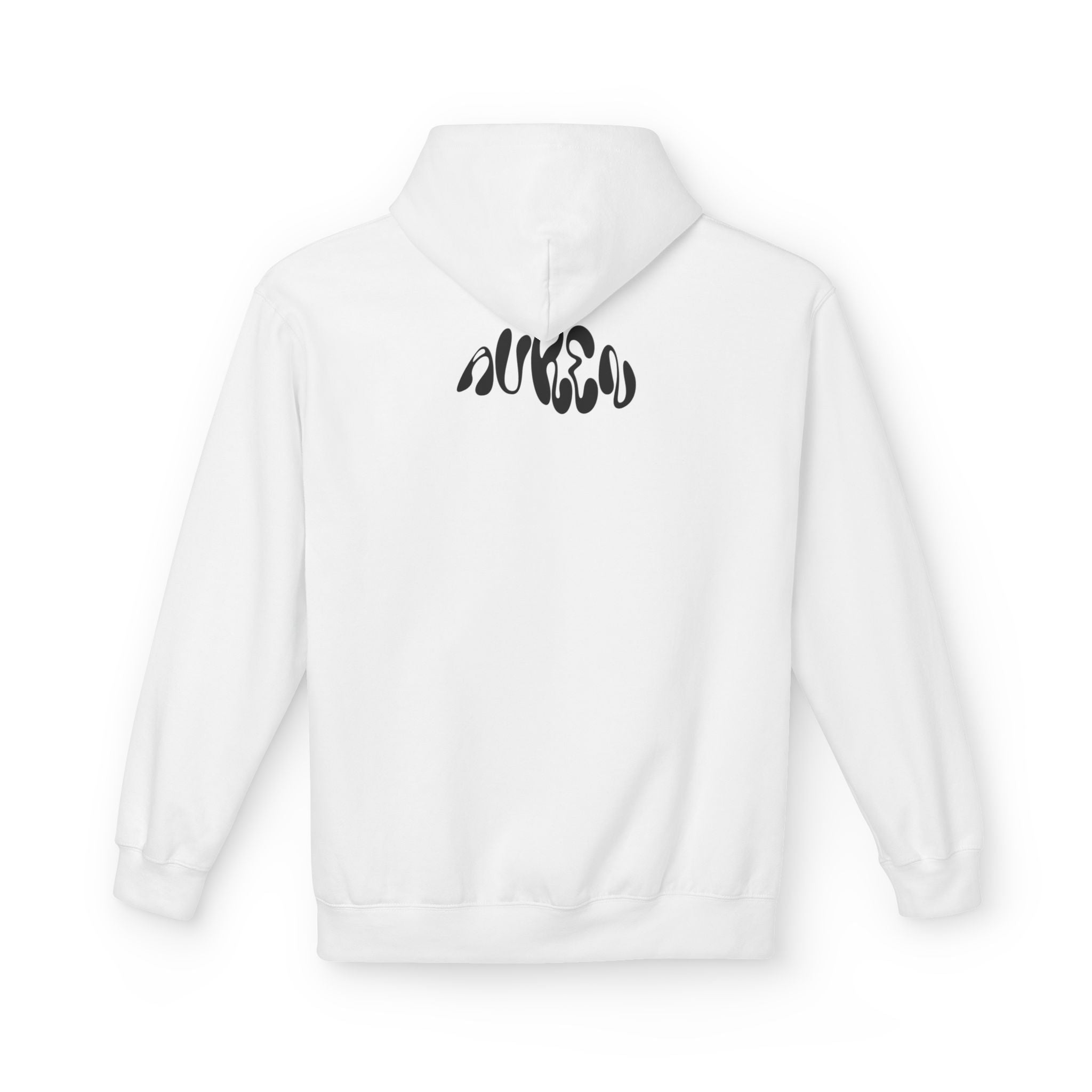 AUREN White Cotton Hoodie