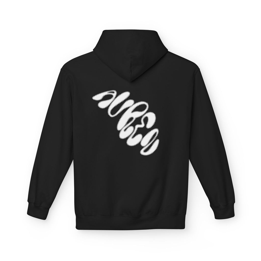 AUREN Black Cotton Hoodie