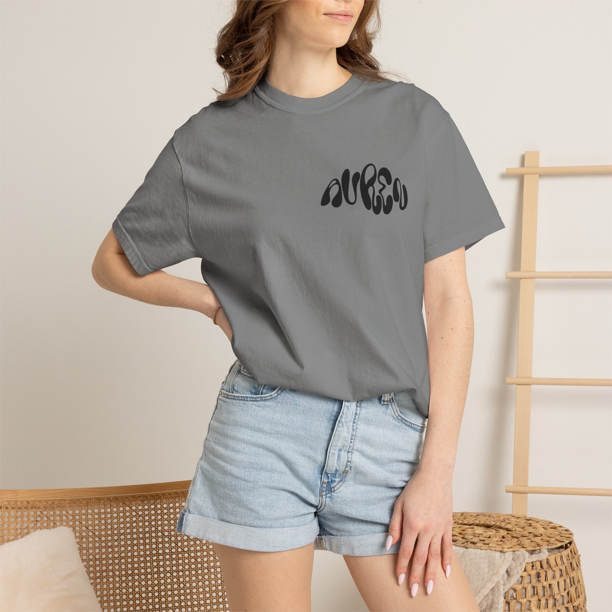 AUREN Grey Jeddah T-Shirt