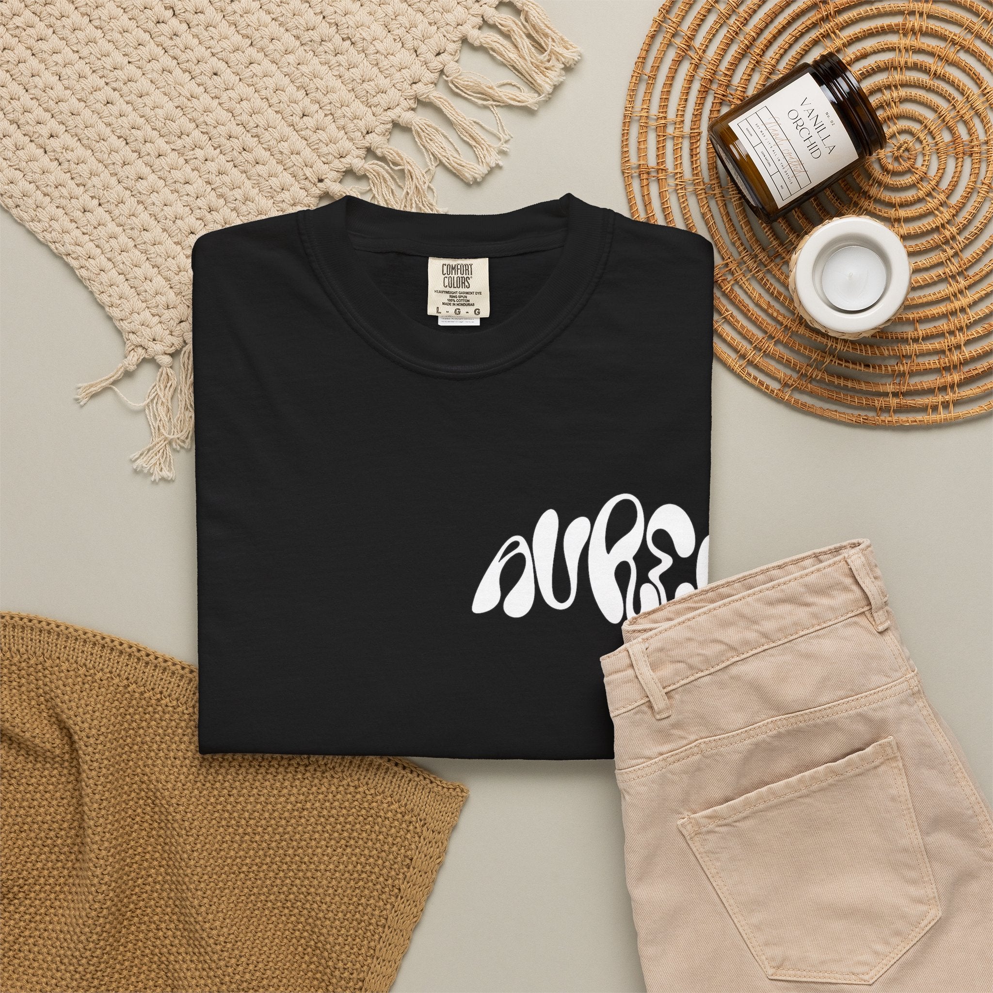 AUREN Black Jeddah T-Shirt